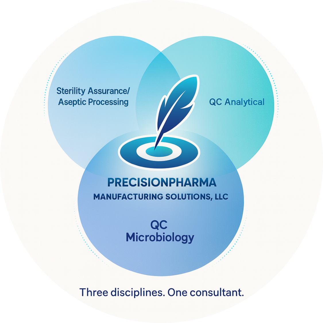 PPMS Three Disciplines Venn Diagram